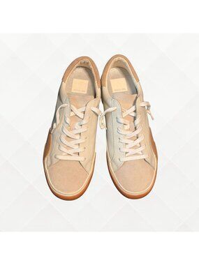 Dolce Vita Zina Sneakers • 6.5 • NWOT • White Tan • WSH-100063